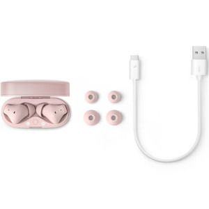 Philips In-Ear, TAT2000BK/00, True Wireless, Bluetooth, Pink