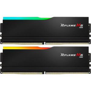 Memorie G.Skill Ripjaws M5 RGB 64GB DDR5 6000MHz CL32 Dual Channel Kit Black