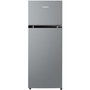 Frigider Heinner HF-M24ESE++, 204 L, Clasa E, Control electronic, 143 cm, Argintiu