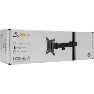 SBOX LCD-351/1-3 17 - 32 inch, negru