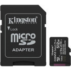 Card memorie Kingston Micro SDXC Canvas Select Plus, 512GB, Clasa 10, UHS-I U3, V30, A1 + Adaptor SD