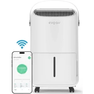 Evoair Dezumidificator de aer NovaDry 16 Smart, Alb/Crem