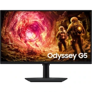 Monitor LED Samsung Gaming Odyssey G5 G50F LS27FG502EUXEN 27 inch QHD IPS 1 ms 180 Hz HDR FreeSync & G-Sync Compatible