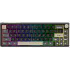 Tastatura Gaming AQIRYS Talitha RGB Jerrzi Sea Salt Mousse Switch Black Mecanica