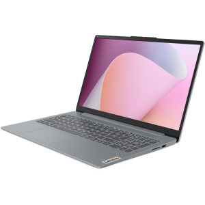 Lenovo 15.6'' IdeaPad Slim 3 15AMN8, FHD IPS, Procesor AMD Ryzen™ 5 40 (4M Cache, up to 4.3 GHz), 16GB LPDDR5, 512GB SSD, AMD Radeon 610M, No OS, Arctic Grey