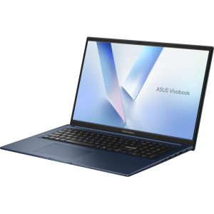 ASUS 17.3'' Vivobook 17 X1704MA, FHD, Procesor Intel® Core™ 7 350 (6M Cache, up to 4.80 GHz), 16GB DDR5, 512GB SSD, Intel Graphics, No OS, Quiet Blue