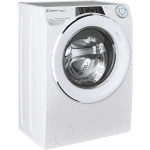 Candy RO16106DWMCT/1-S, 10 kg, 1600 RPM, Clasa A, Inverter, Quick & Clean, Steam, Alb