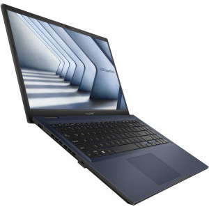 ASUS 15.6'' ExpertBook B1 B1502CVA, FHD, Procesor Intel® Core™ i7-1355U (12M Cache, up to 5.00 GHz), 16GB DDR4, 512GB SSD, Intel Integrated Graphics, No OS, Star Black