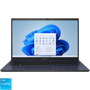 ASUS 15.6'' ExpertBook B1 B1502CVA, FHD, Procesor Intel® Core™ i3-1315U (10M Cache, up to 4.50 GHz), 8GB DDR4, 256GB SSD, Intel UHD, Win 11 Pro Education, Star Black