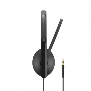 Auricolare EPOS I SENNHEISER Adapt 135 II - Modello On-ear Cablato, Jack 3.5 Mm, Colore Nero, Con Braccio Girevole