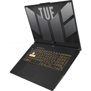 ASUS Gaming 17.3'' TUF F17 FX707ZC4, FHD 144Hz, Procesor Intel® Core™ i5-12500H (18M Cache, up to 4.50 GHz), 16GB DDR4, 512GB SSD, GeForce RTX 3050 4GB, No OS, Mecha Gray