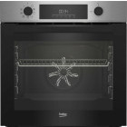 Cuptor incorporabil Beko BBIM11300XMP, Electric, 72 L, Multifunctional, Autocuratare pirolitica, AEROperfect, SteamShine Cleaning, 7 functii, Grill, Clasa A+, Inox