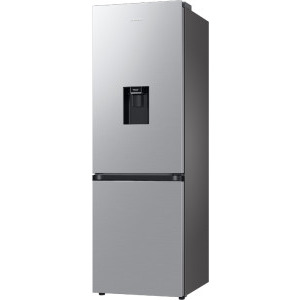 Samsung RB34C632ESA/EF, 341 L, Clasa E, Total No Frost, All Around Cooling, Digital Inverter, Dozator apa, 185 cm, Inox