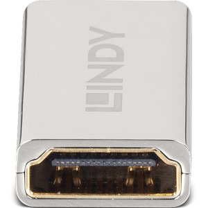 LINDY 1x HDMI 2.1 Female - 1x HDMI 2.1 Female, gri