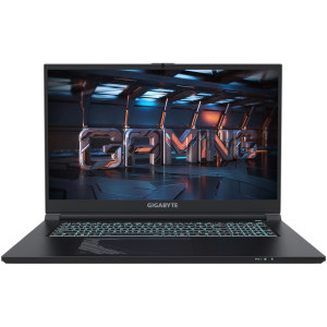 GIGABYTE Gaming 17.3'' G7 KF, FHD 144Hz, Procesor Intel® Core™ i5-12500H (18M Cache, up to 4.50 GHz), 16GB DDR4, 512GB SSD, GeForce RTX 4060 8GB, Free DOS, Black