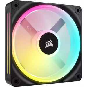 Corsair iCUE Link QX120 RGB 120mm Starter Kit Black Three Fan Pack