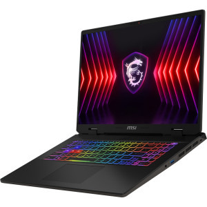 MSI Gaming 17'' Sword 17 HX B14VGKG, FHD+ 165Hz, Procesor Intel® Core™ i7 14700HX (33M Cache, up to 5.50 GHz), 16GB DDR5, 1TB SSD, GeForce RTX 4070 8GB, Free DOS, Cosmos Gray