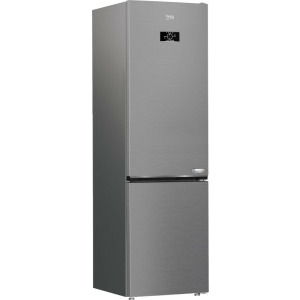 Beko B5RCNA406HXB1, 355 L, Clasa C, No Frost, AeroFlow, HarvestFresh, MaxStore, 203 cm, Metal Look