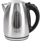 Fierbator Adler AD1223, 2200W, 1.7L, Inox/Negru