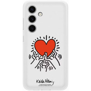 Samsung Capac protectie spate FlipSuit White pentru Galaxy S24 Plus