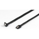 Orico SATA-II Female - SATA-II Female, conector 90 grade, 0.9m, negru sleeved