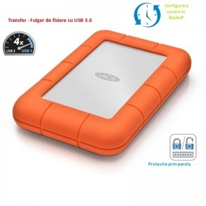 LaCie Rugged Mini 4TB USB 3 5400rpm
