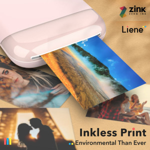 Liene Photo Paper ZINK 50 x 76 mm (2 x 3 inch) 50 coli pentru seria Pearl