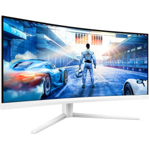 Philips Gaming 34M2C5501A/00 Curbat 34 inch UWQHD VA 1 ms 180 Hz HDR FreeSync Premium G-Sync White