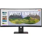 Monitor LED Lenovo ThinkVision T34WD-40 Curbat 34 inch UWQHD VA 4 ms 120 Hz Webcam USB-C HDR