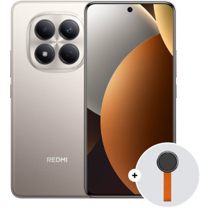 Xiaomi Redmi Note 15 Pro, 256GB, 8GB RAM, Dual SIM, 4G, Tri-Camera, Titanium + Woven Strap Ring Stand