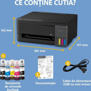 Epson EcoTank L3310, InkJet CISS, Color, Format A4