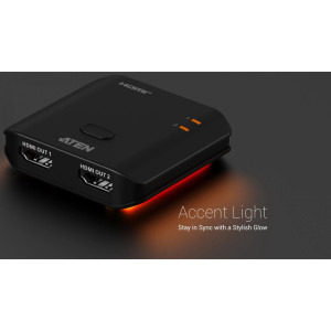ATEN Splitter HDMI 8K 60 Hz, 1x HDMI Female - 2x HDMI Female