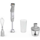 Tefal Mixer vertical QuickChef+ HB673B30, 1000W, 0.8 L / 0.5L, Gri/Argintiu