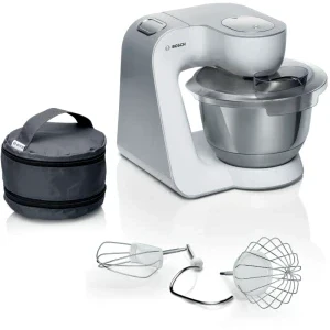 Bosch MUM58200, 1000W, 3.9L, Argintiu/Alb