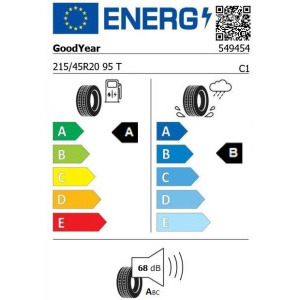 Goodyear EfficientGripPerformance XL215/45R20 95T