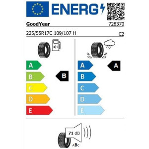 Goodyear EfficientGrip Cargo2225/55R17C 109/107H