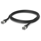 Cablu retea Ubiquiti UniFi Patch Cable Outdoor S/FTP 1m Black