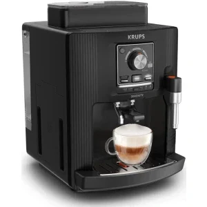 Krups automat Serenity EA4008E0, 1450W, 15bar, 1.7L, Negru/Gri