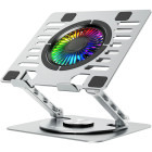 Stand/Cooler notebook Wozinsky WDCX-X16-AS CoolBase RGB 360° Silver