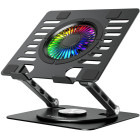 Stand/Cooler notebook Wozinsky WDCX-X16-AS CoolBase RGB 360° Black