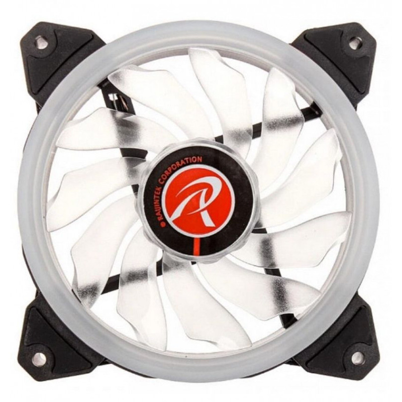 TALIUS, TECH 4 U Cronos Frost Scatola Gaming ATX, Vetro Temprato, Ventole Iris RGB (Disponibile in due colori) (bianco