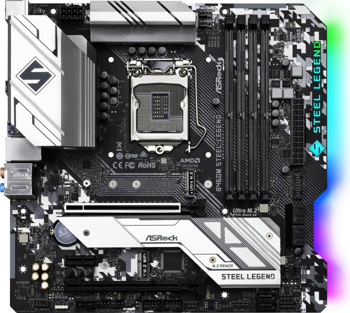 Placa de baza ASRock B460M Steel Legend