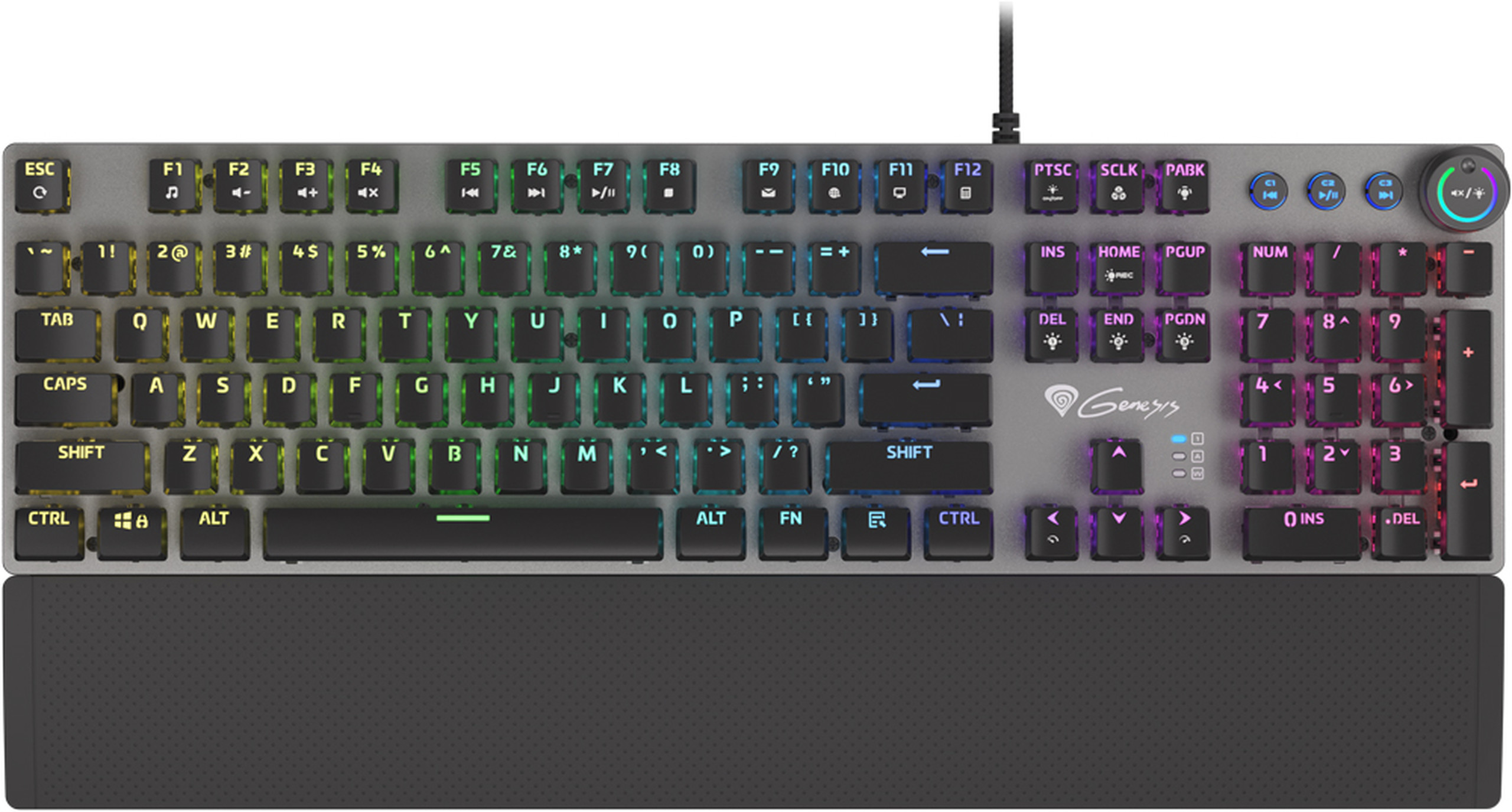 Tastatura Gaming Genesis Thor 380 RGB