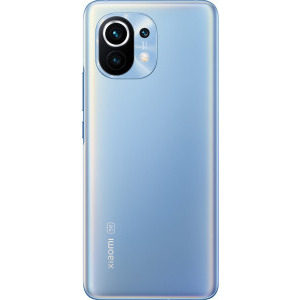 Xiaomi Mi 11, Snapdragon 888, 256GB, 8GB RAM, Dual SIM, 5G, Camera tripla de 108MP, Sonorizare cinematica si incarcare wireless de 50W, Horizon Blue