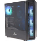 Gaming Trident Powered by ASUS, AMD Ryzen 5 3600 3.6GHz, 16GB DDR4, 250GB SSD + 2TB HDD, Radeon RX 6600 XT 8GB GDDR6, Iluminare RGB
