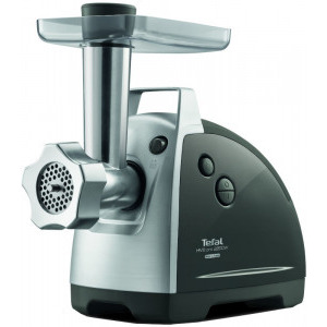 Masina de tocat Tefal HV8 Plus NE688837, 2200W, 4.5kg/min, Negru/Argintiu