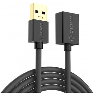 Orico USB 3.0 Male tip A - USB 3.0 Female tip A, 2m, negru