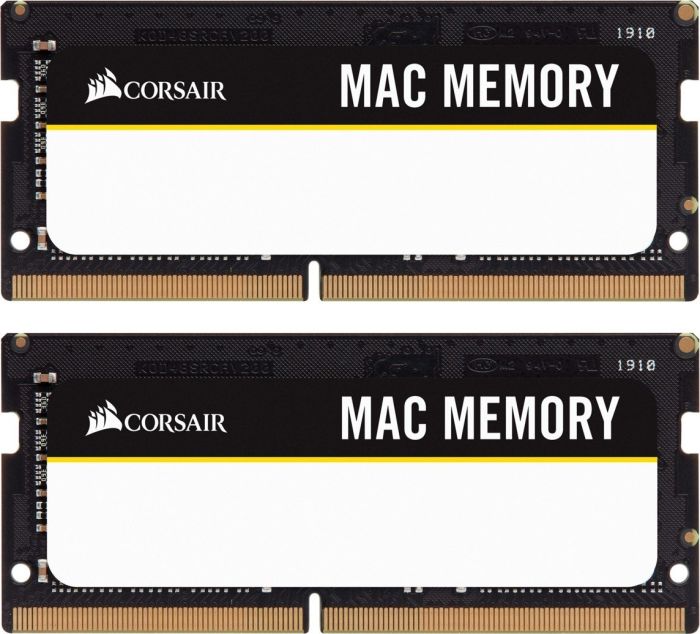 Memorie notebook Corsair Mac, 16GB, DDR4, 2666MHz, CL18, 1.2v, Dual Channel Kit