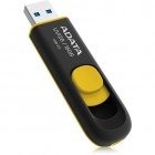 Memorie externa ADATA DashDrive UV128 16GB USB 3.0 negru/galben