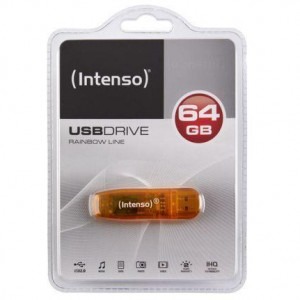 Intenso Rainbow Line Orange 64 GB